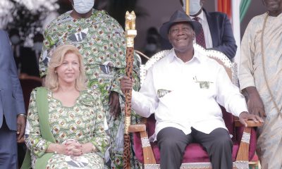 A quelques semaines de l’élection présidentielle- Alassane Ouattara reçoit ses attributs de gouvernance des mains des Agni Morofouè