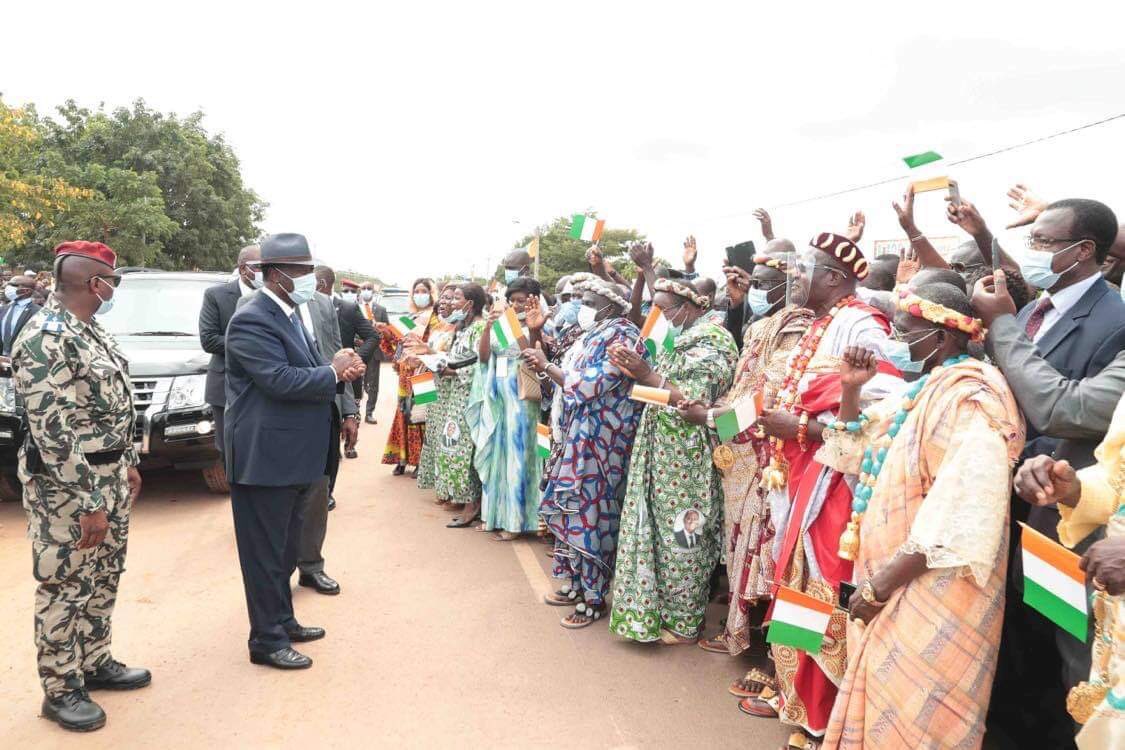 Bongouanou, Chef-lieu de la Région du Moronou, pour une Visite d’Etat